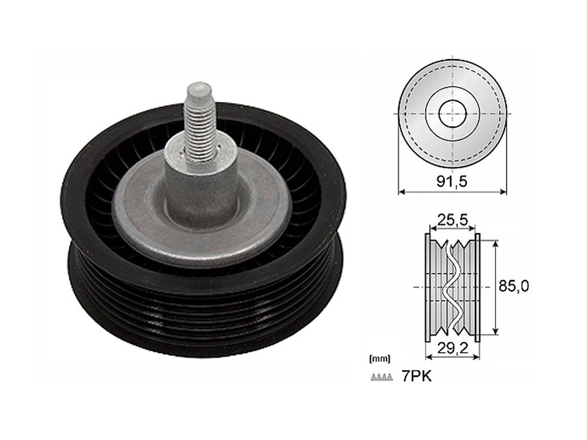 Tensor de correa de accesorios
