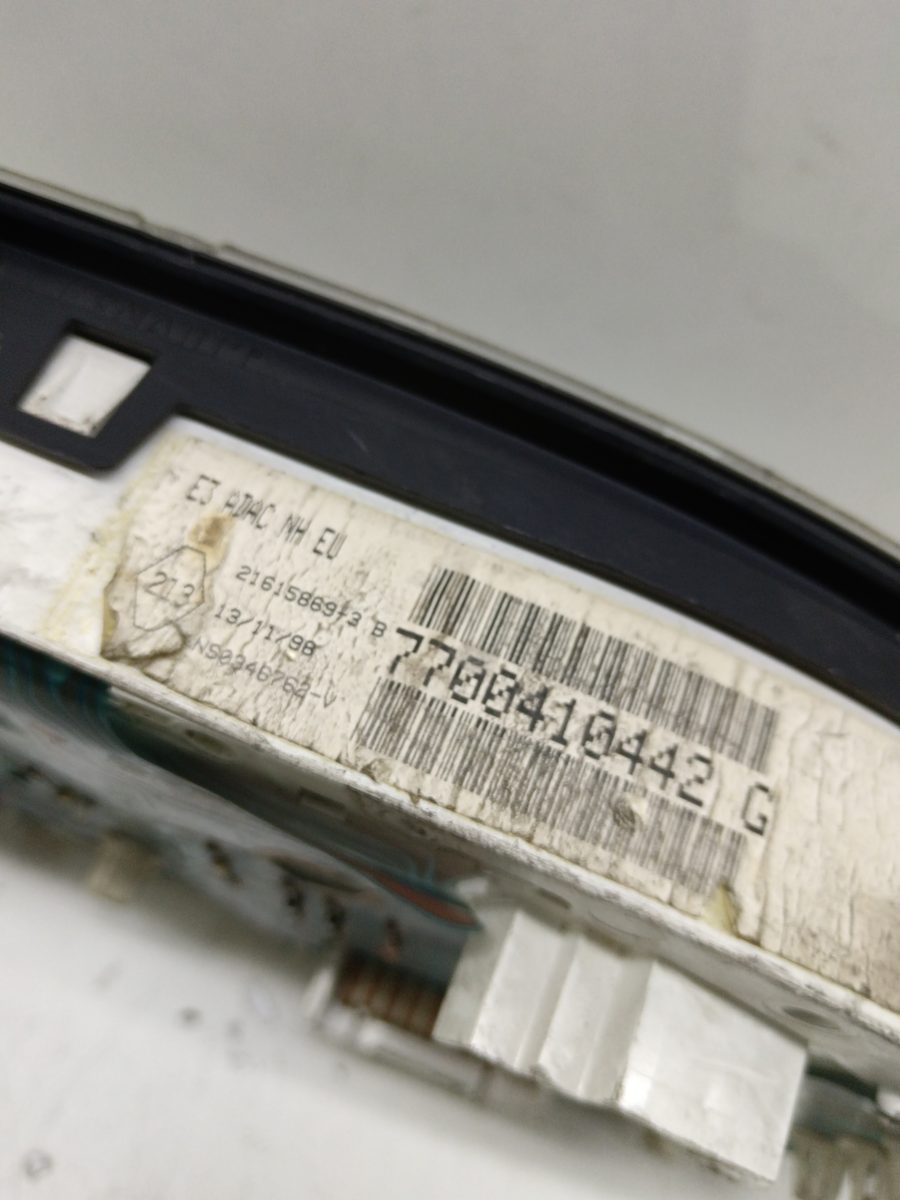 Tablero de Instrumentos Renault Clio II Fase I (B/CBO) 1998-2001 1.4 16V 7700410442