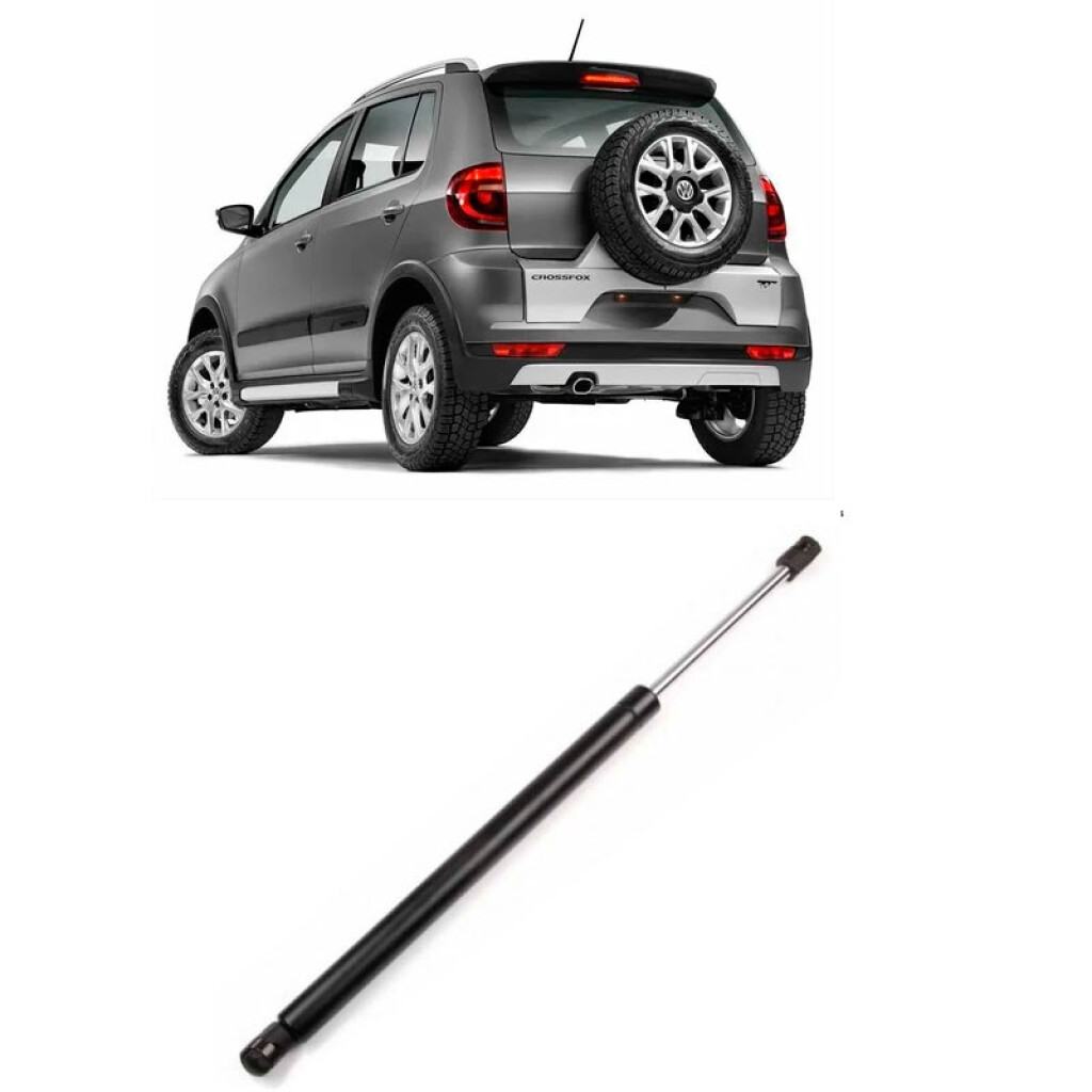 Amortiguador de portón trasero para Volkswagen CrossFox con rueda auxiliar