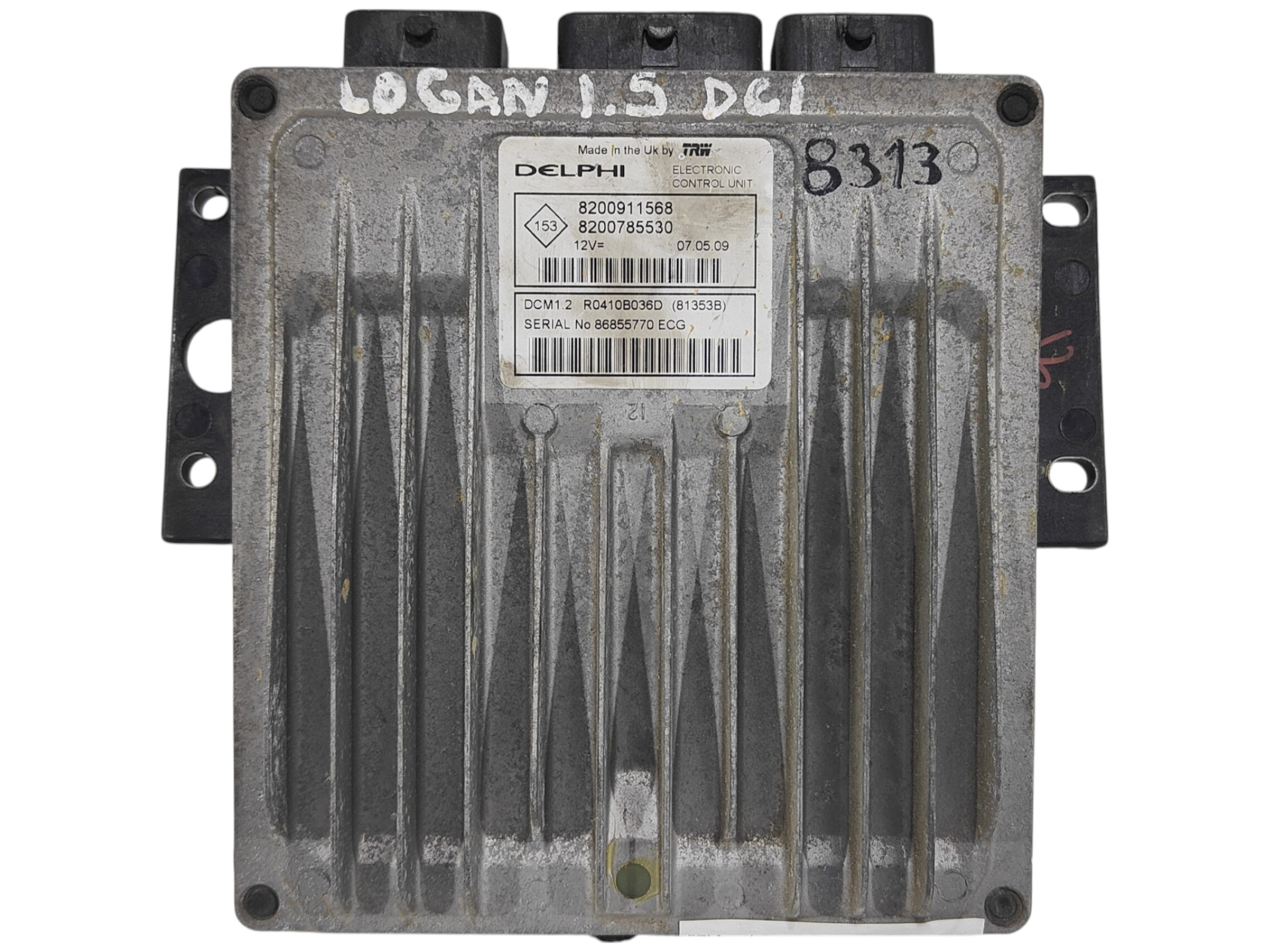 ECU de motor Renault LOGAN 1.5dci , Ref: 10826-K3A4