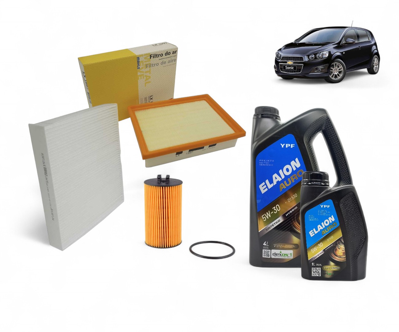 Kit de filtros y lubricante