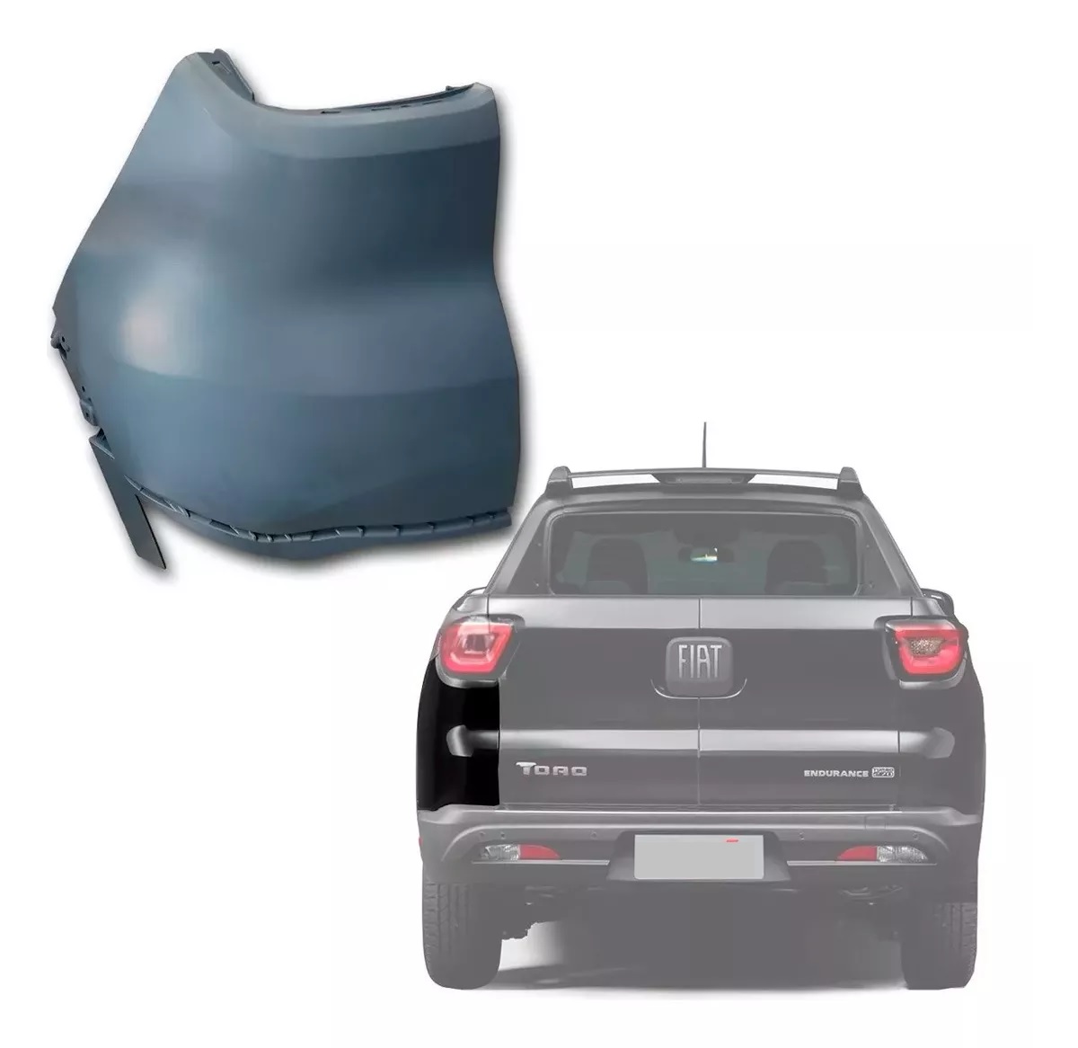 CANTONERA PARAGOLPE TRASERO IZQUIERDO FIAT TORO 2019 [ORIGINAL FIAT]