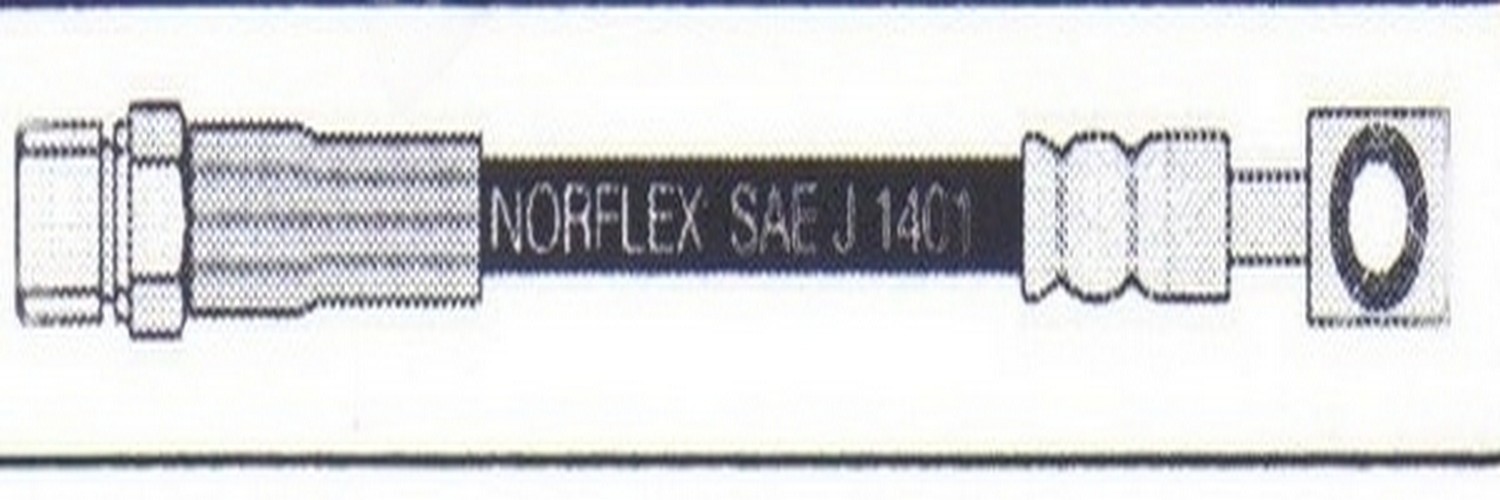 Flexible de freno delantero
