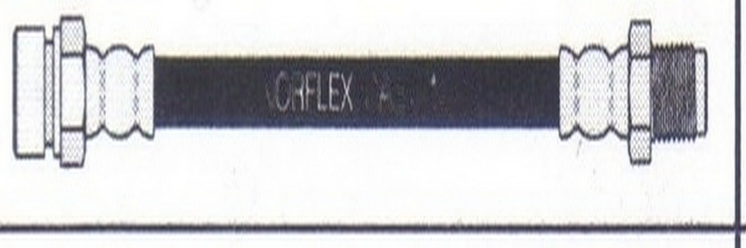 Flexible de freno trasero