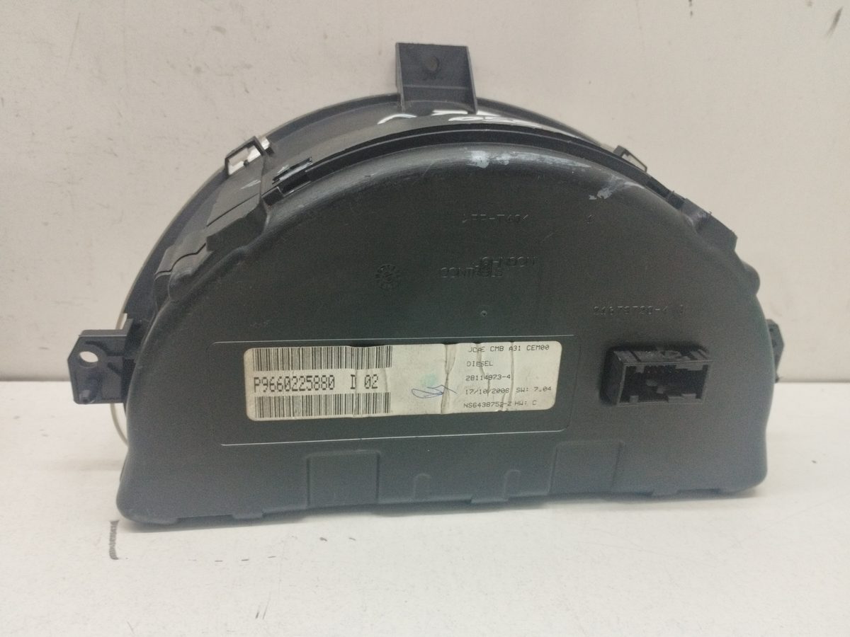 Tablero de Instrumentos Citroën C3 1995-2010 1.4 HDi Premier 1.4L 50kW P9660225880D02