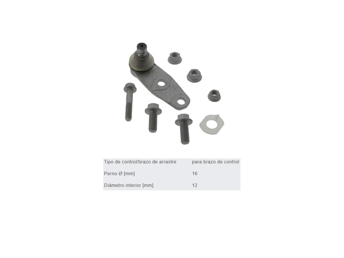 Rotula Del Renault Scenic/Symbol/Megane/Clio 96-13 Der/Izq