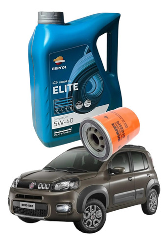 Aceite + Filtro Fiat Uno 15 1.4 Nafta