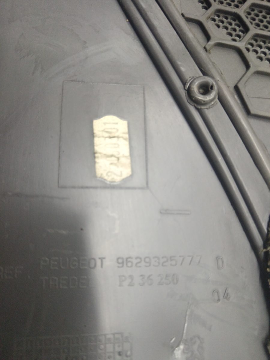 Tapizado Interior Puerta Delantero Derecho Peugeot 206 Berlina 1998-2010 XT 9629325777