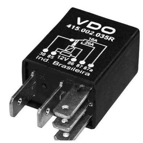 MINI RELAY 12V 10/20 AMP 5 PATAS 415002035R