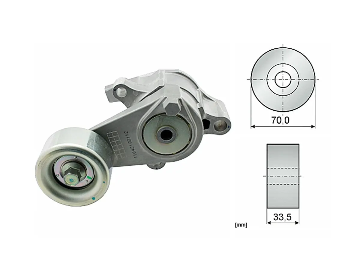 Tensor Correa Toyota Hilux 2.7 4x2 4x4 04-17