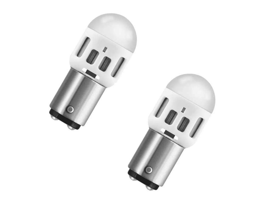 Lámpara LED de 12 Voltios, 21/5 Watts, 2 polos, base de pines desparejos, luz blanca
