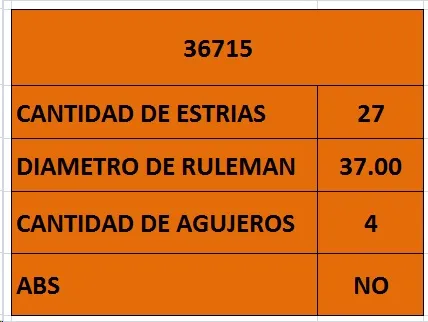 Maza de rueda delantera