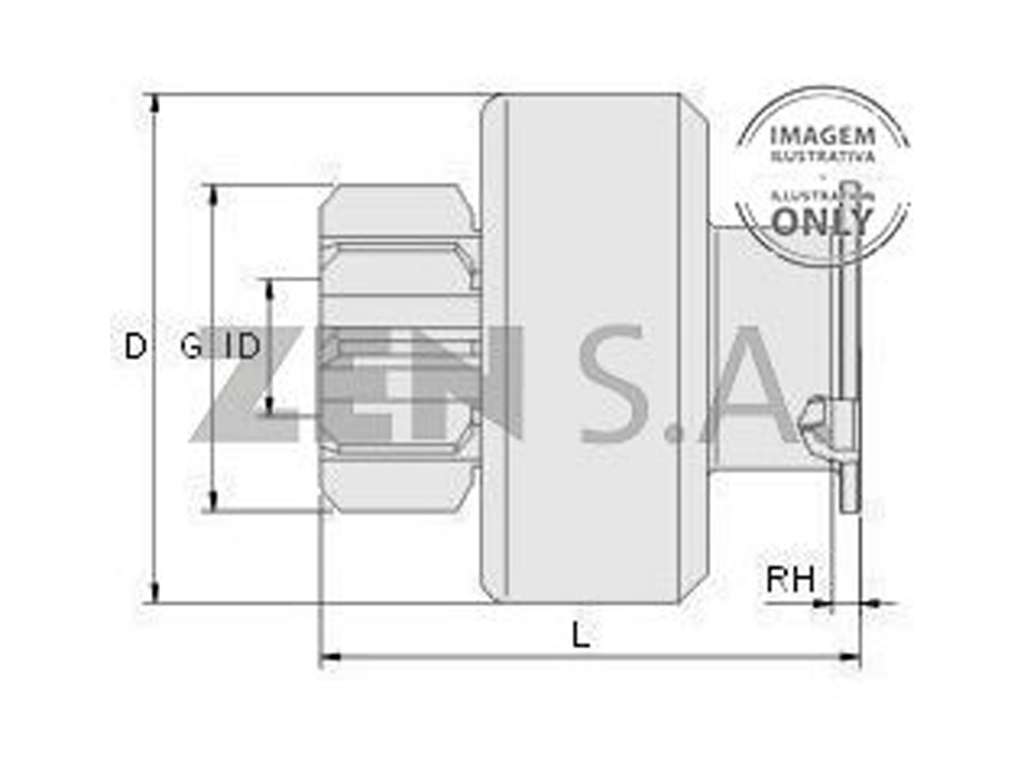 BENDIX VALEO KIA PICANTO 10D. 8E