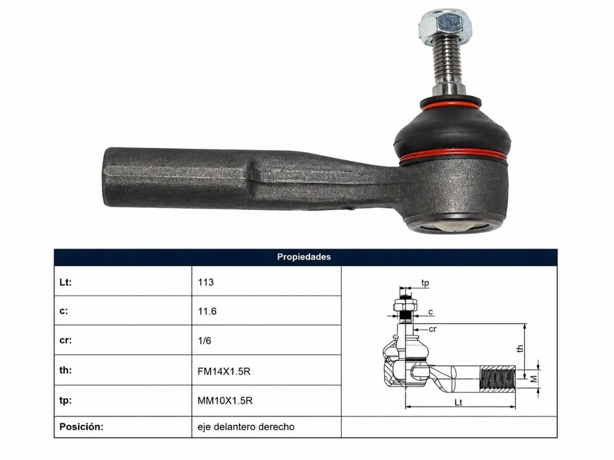 Puntero Citroen Nemo, Peug Bipper 11-25 Izq