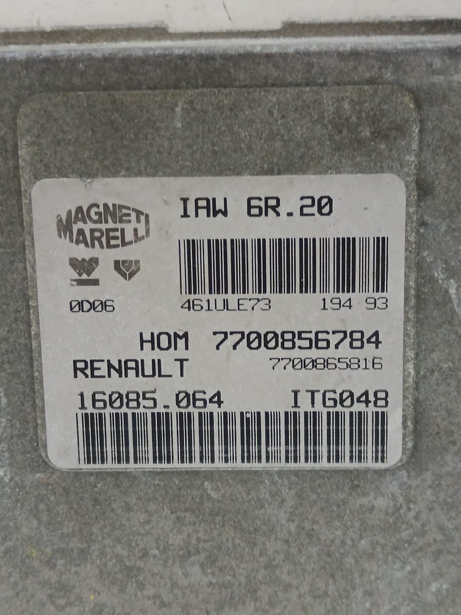 Centralita Motor Uce Renault Twingo (CO6) 1993-2007 1.2 (C066/67/68) 1.2L 40kW 7700856784