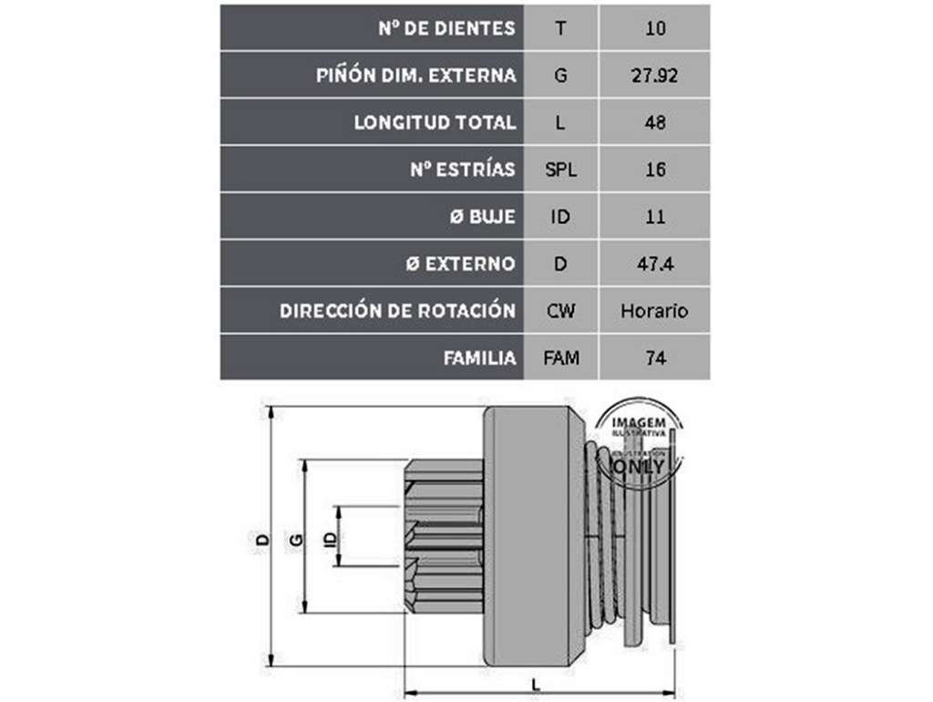 BENDIX BOSCH PE 206/BERLINGO/307 DW8