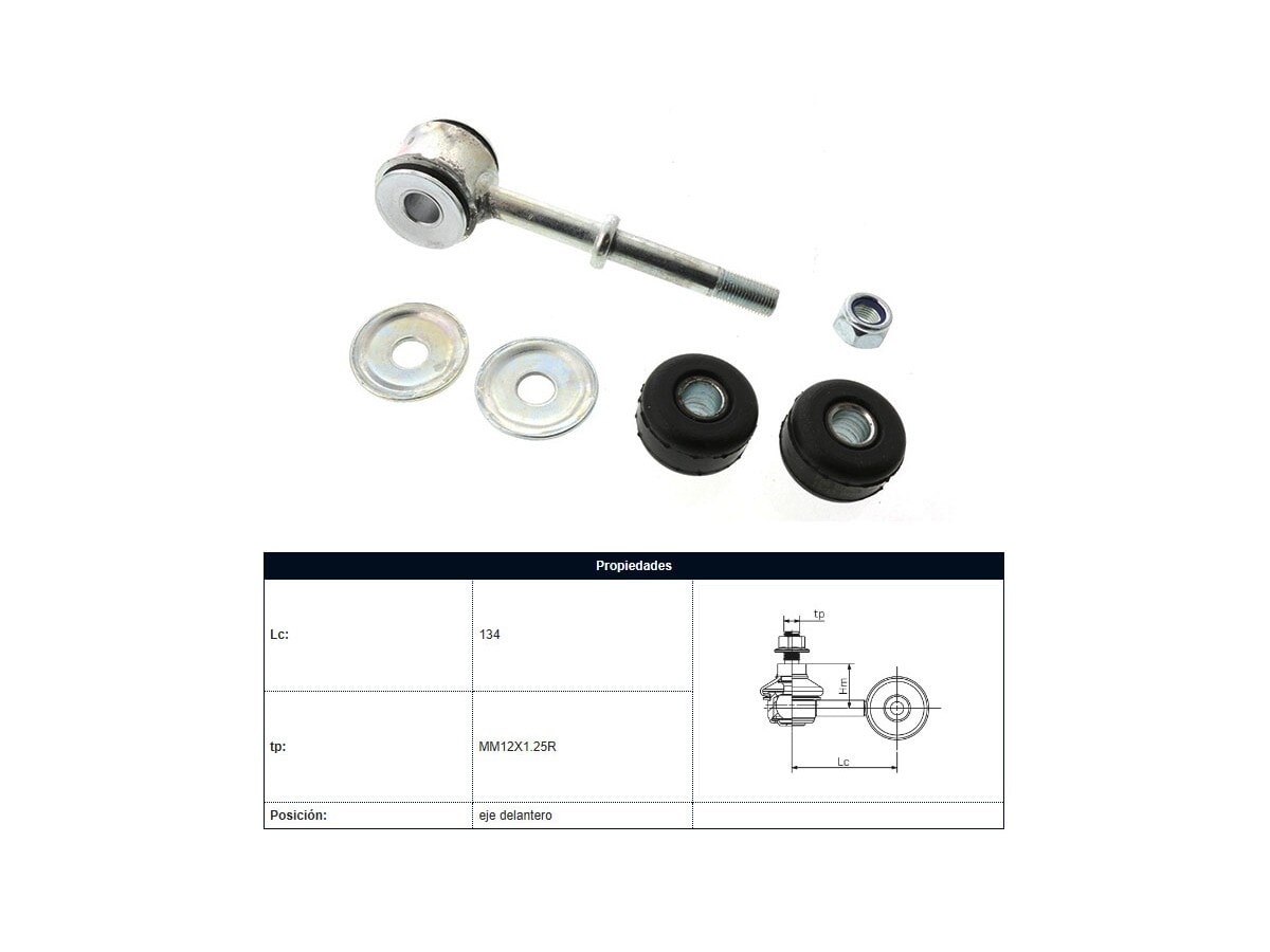 Bieleta Fiat Ducato, Peug Boxer 87-25 Der/Izq