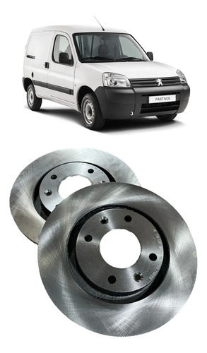 Juego Discos Freno Peugeot Partner M59 M69 Ventilados