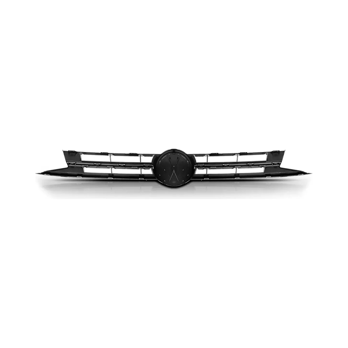 Careta Negra Con Moldura Cromada VW Virtus 2018 2023