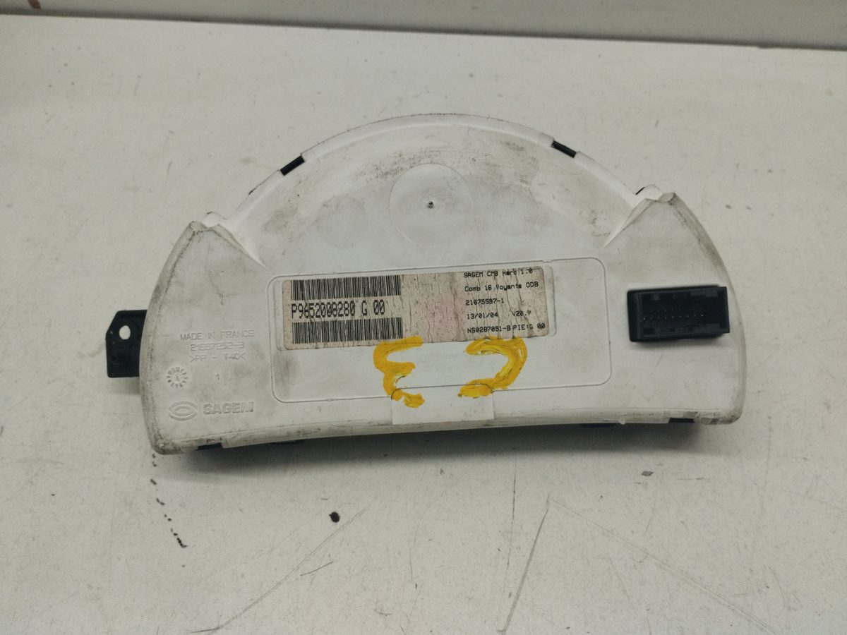 Tablero de Instrumentos Citroën C3 1995-2010 1.1 X 1.1L 44kW P9652008280G00