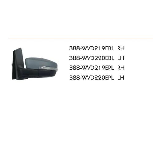 Espejo retrovisor exterior derecho con control eléctrico y señalero