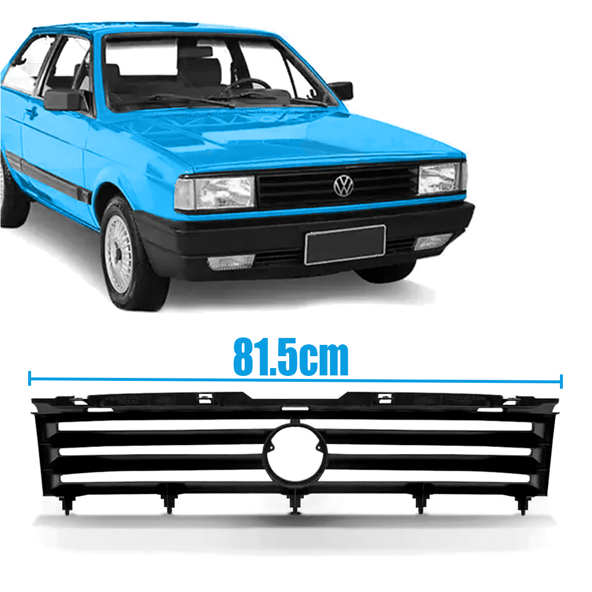 Parrilla Delantera VW Gol Parati Saveiro Amazon