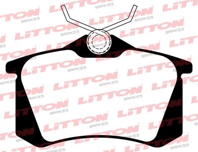 PASTILLAS FRENO TRASERAS PEUGEOT RENAULT 405 307 308 MEGANE SCENIC VALEO [LITTON]