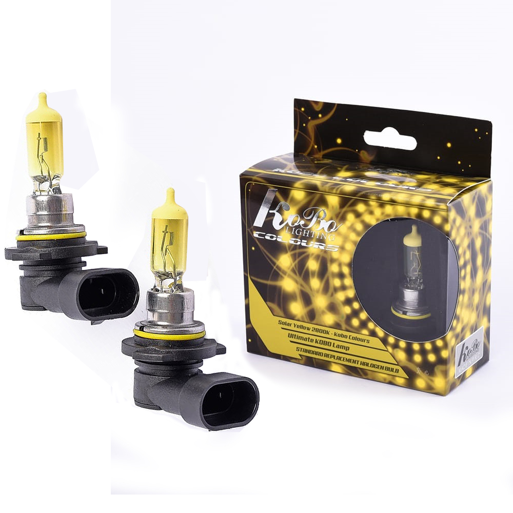 Lámpara halógena HB4 (9006) 55W amarilla para antiniebla
