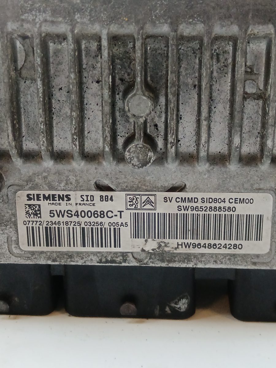 Centralita Motor Uce Citroën C3 1995-2010 1.4 HDi Exclusive 1.4L 50kW 9652888580