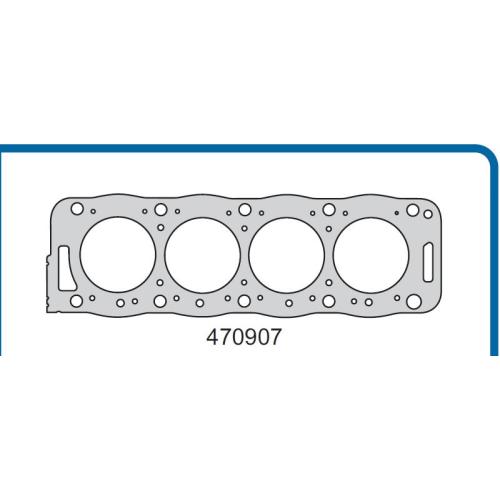 JUNTA TAPA CIL. PEUGEOT CITROEN 4M 1.7D MOTOR XUD7 205 PART. BER.  TARANTO
