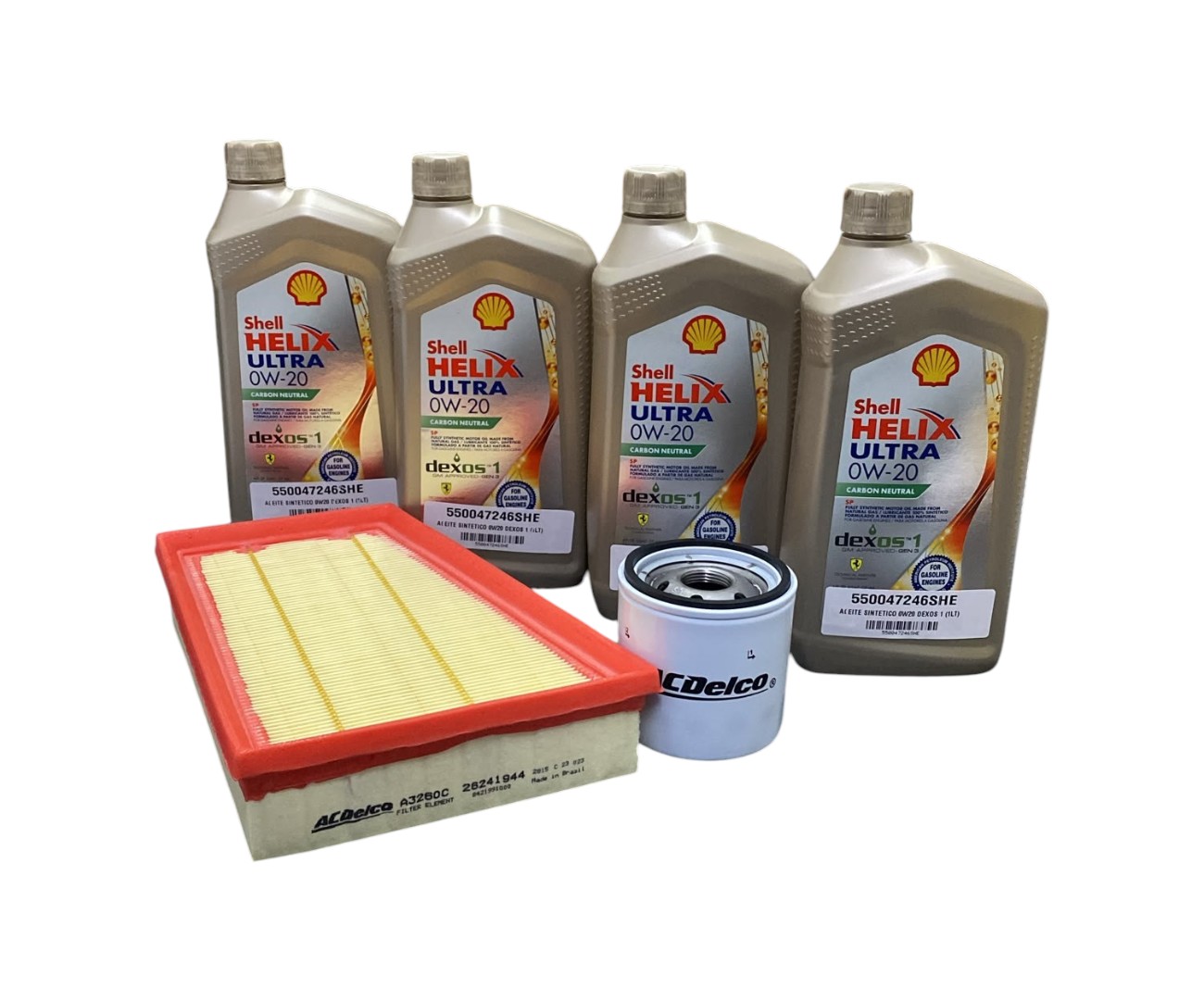 KIT FILTROS Y LUBRICANTE NUEVO ONIX 1.2 3C