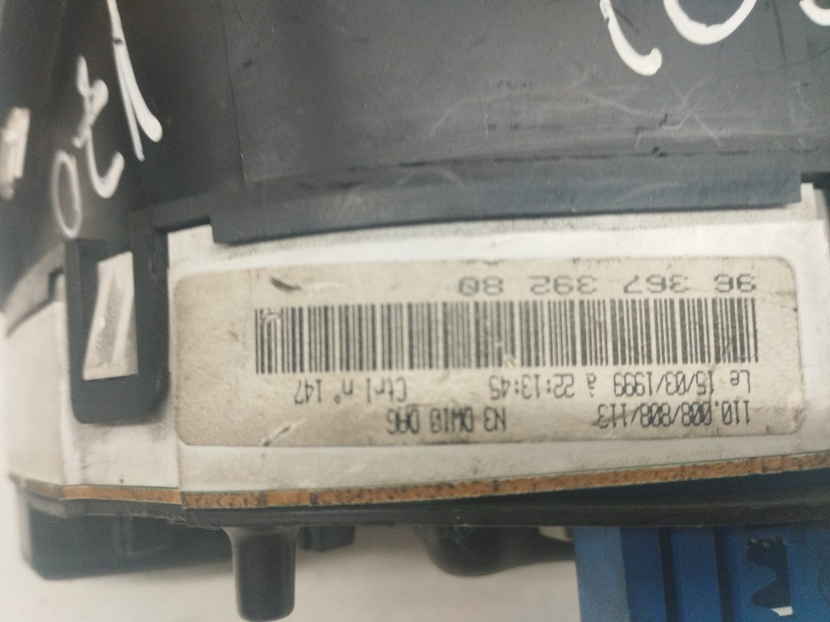 Tablero de Instrumentos Peugeot 306 Berlina 3/5 Puertas (S1) 1993-1997 Graffic 9636739280