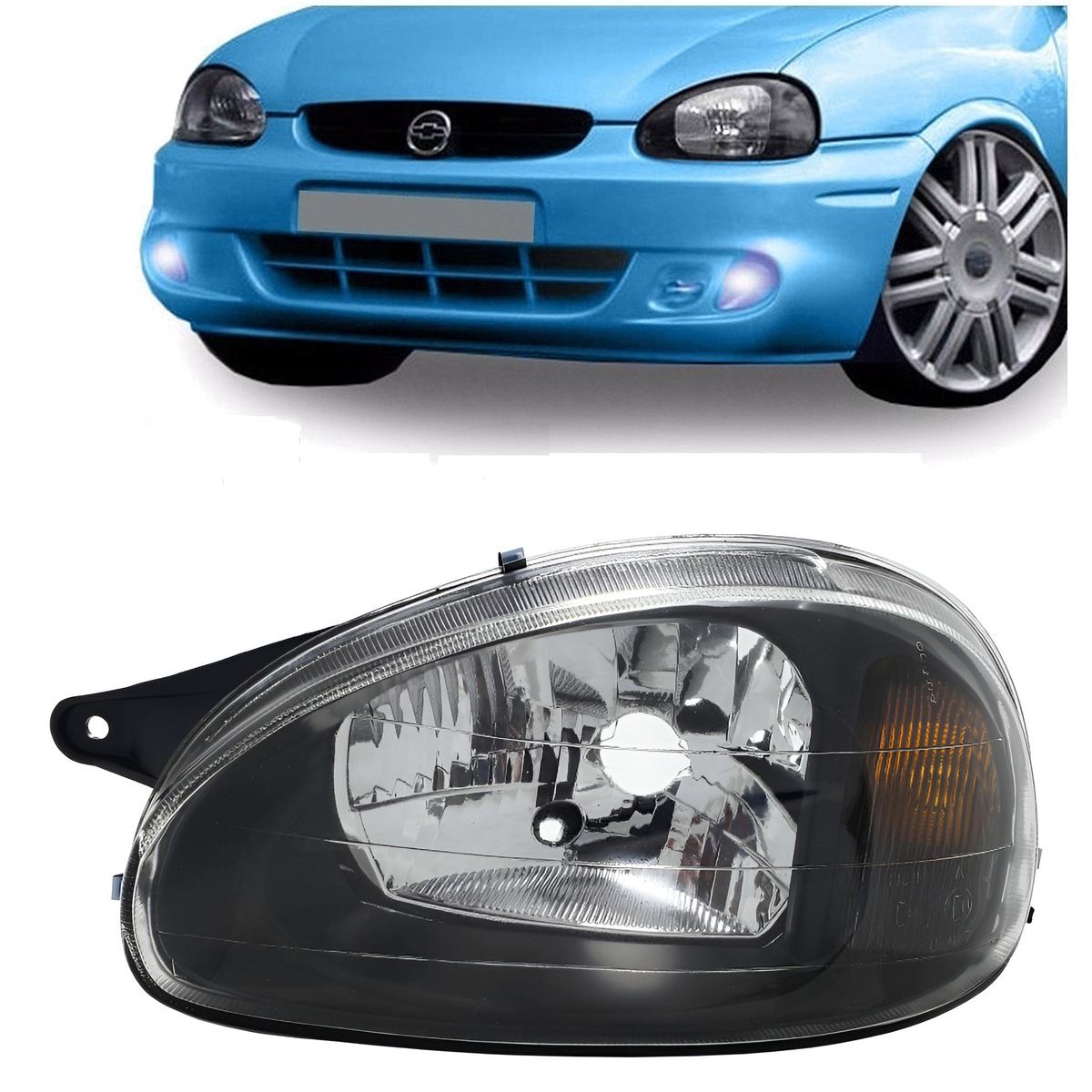 Faro delantero izquierdo Chevrolet Corsa