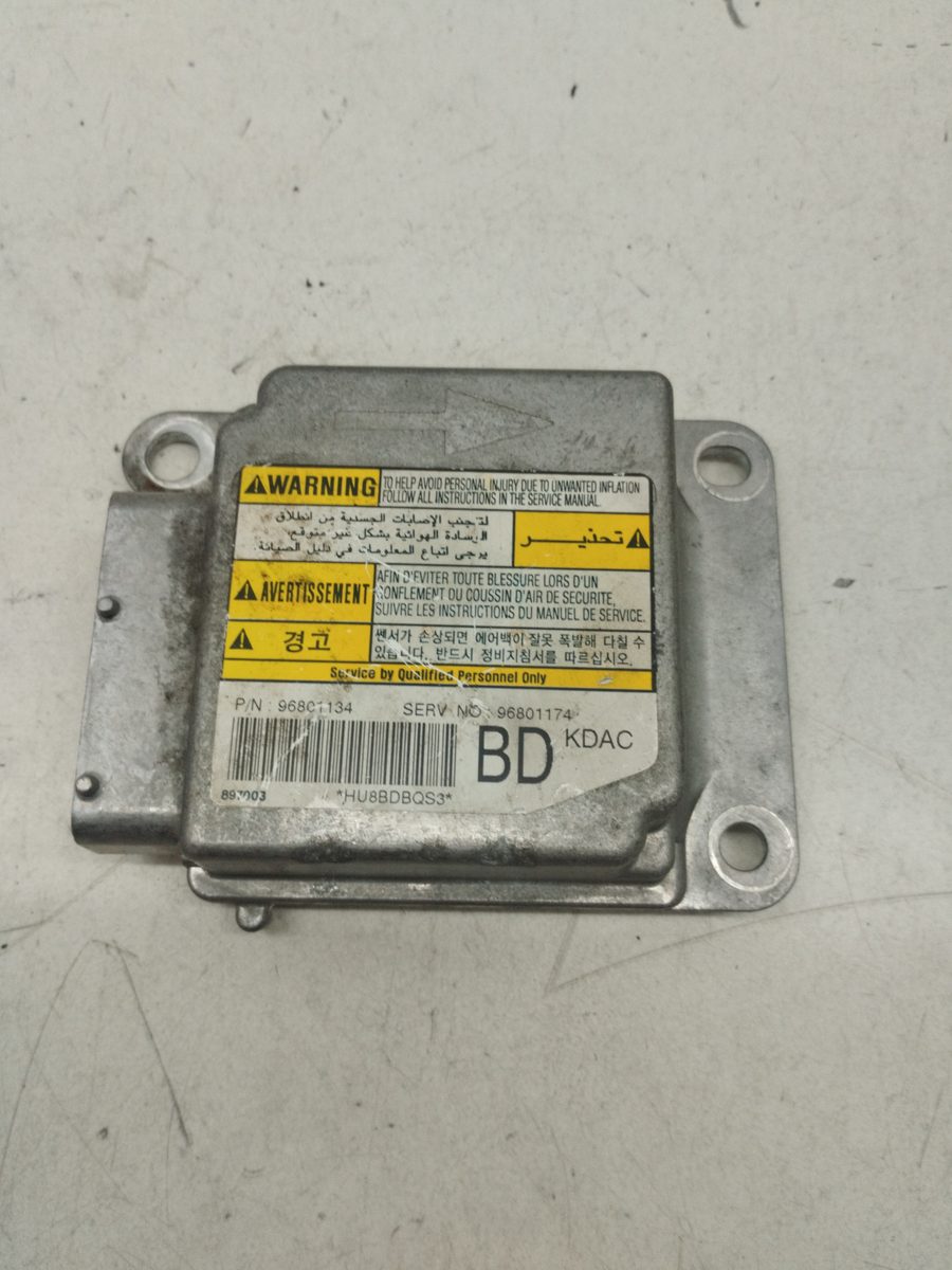 Centralita Airbag Chevrolet Spark 2005-2011 S 1.0L 49kW 96801174