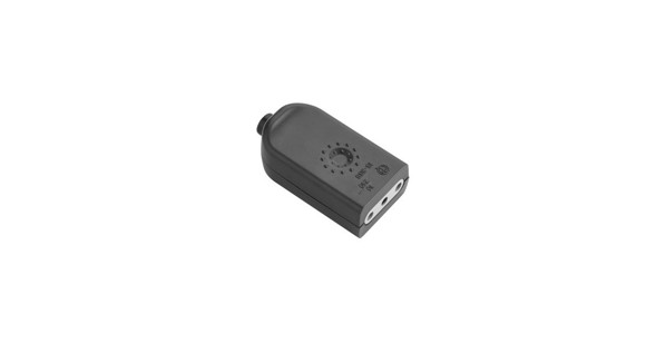 FICHA HEMBRA NEGRA 3 EN LINEA 10AMP C/SEGURO