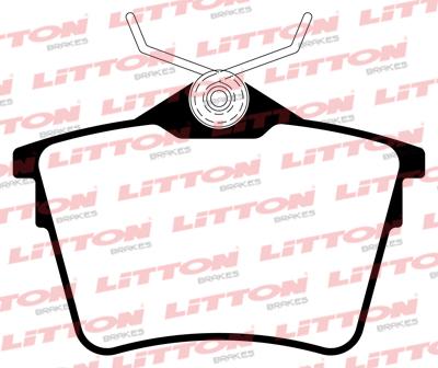 PASTILLAS FRENO TRASERAS PEUGEOT CITROEN 407 C5 ARGENTINAS [LITTON]