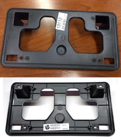 Soporte de matrícula delantero