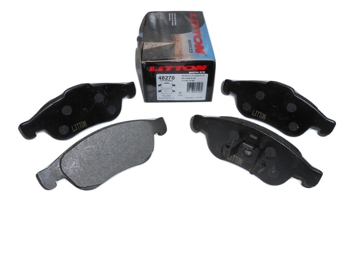 PASTILLAS FRENO DELANTERAS RENAULT DUSTER/OROCH 2.0 MEGANE III FLUENCE ARGENTINAS [LITTON]