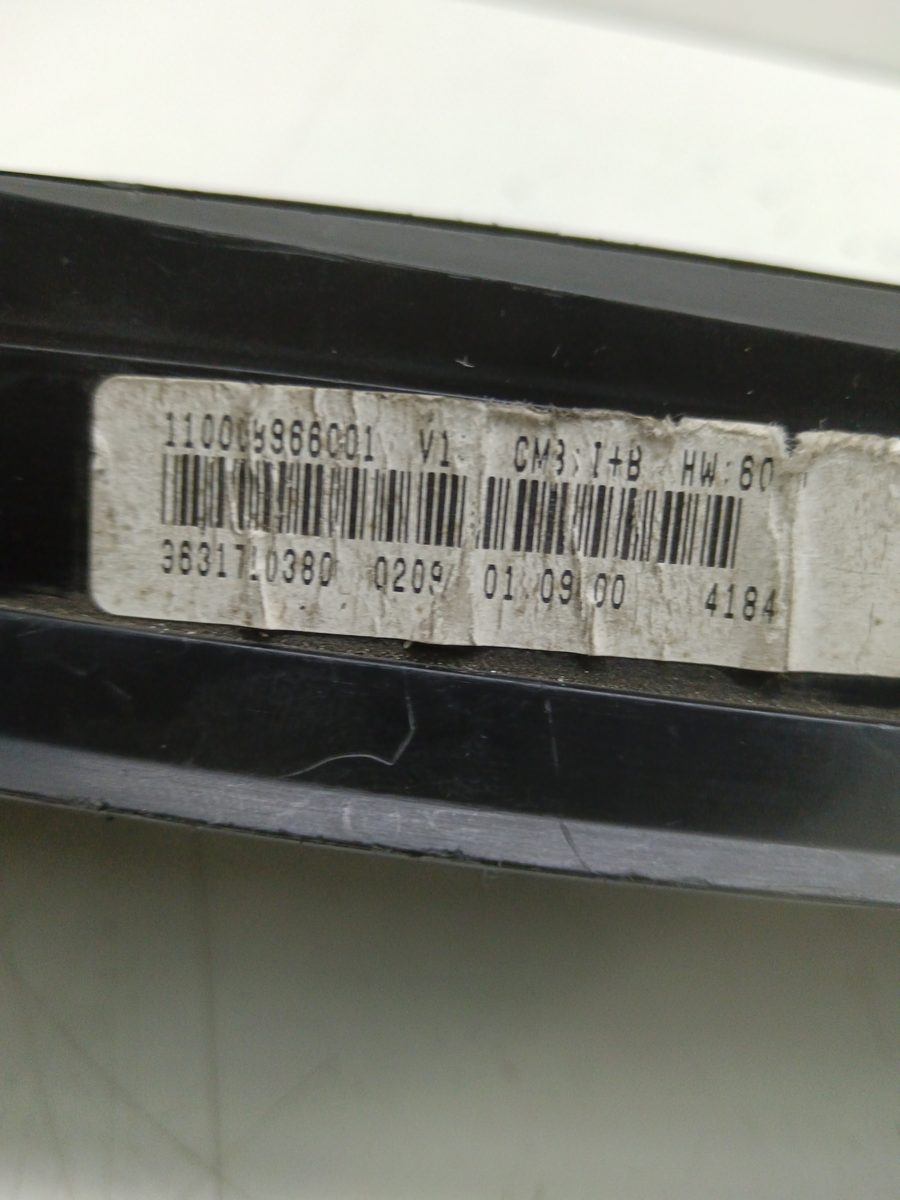 Tablero de Instrumentos Citroën Xsara Picasso 1999-2011 2.0 HDi 2.0L 66kW 9631710380