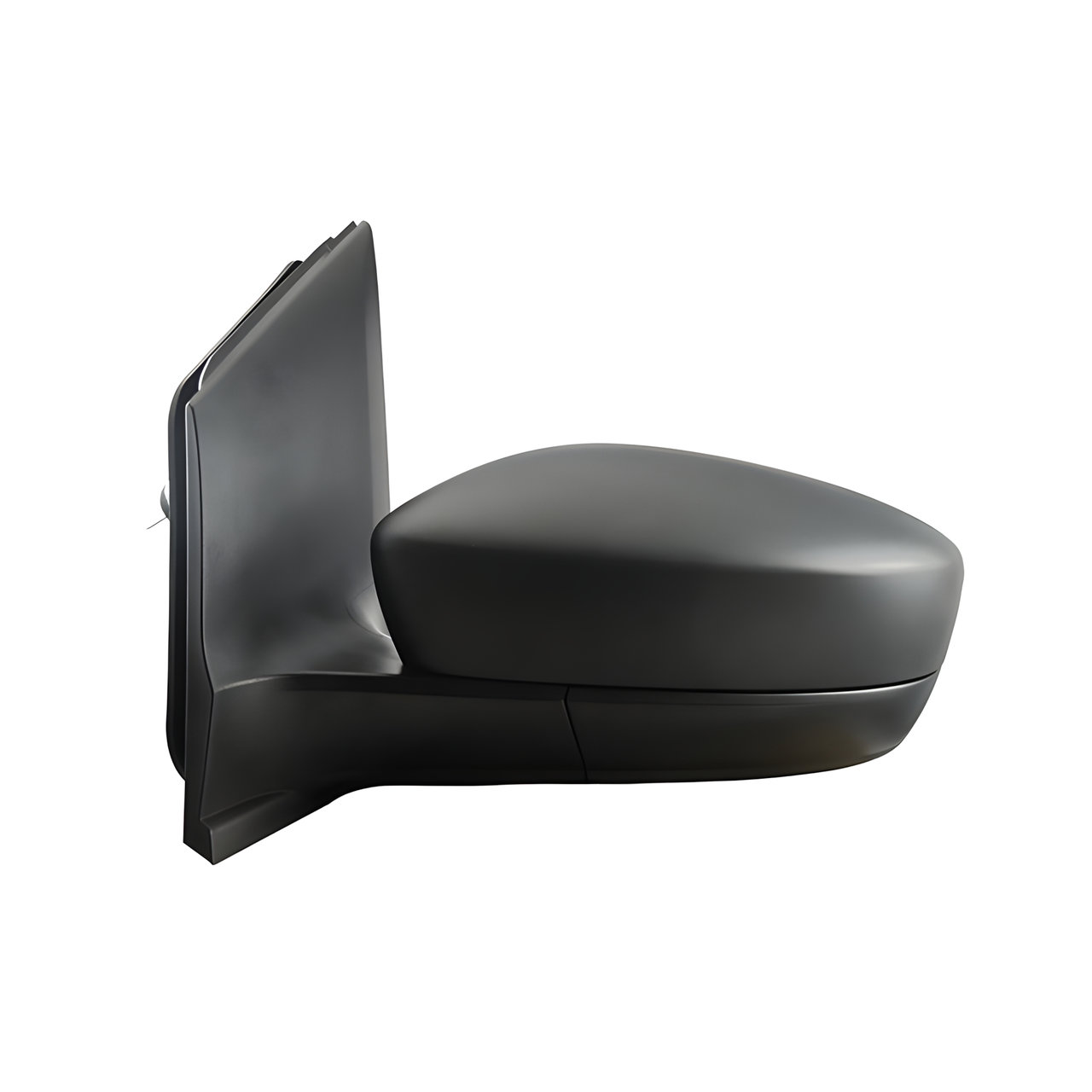 ESPEJO EXT. IZQ. MANUAL C/CONTROL NEGRO TEXT. -TYC-