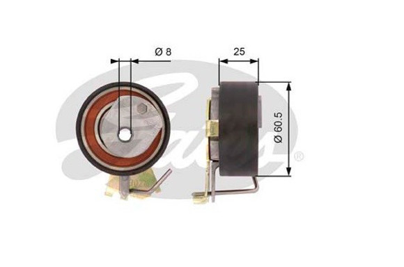 RULEMAN TENSOR DISTRIBUCION PEUGEOT 106 205 306 CITROEN AX