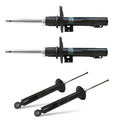 Kit Amortiguadores Del Y Tras Volkswagen Saveiro G6 Cross