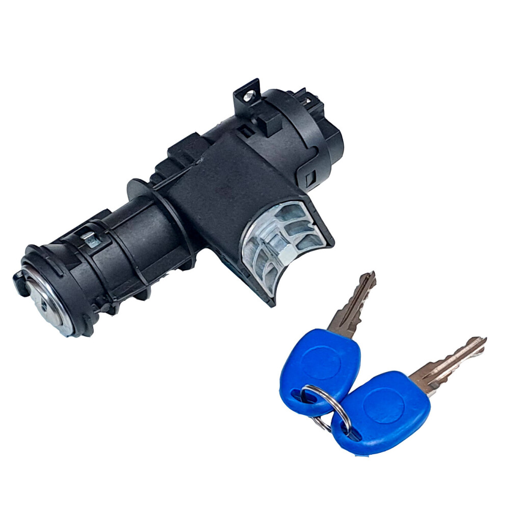 LLAVE CONTACTO ARRANQUE FIAT PALIO C/TRABA FICHA GRUESA -