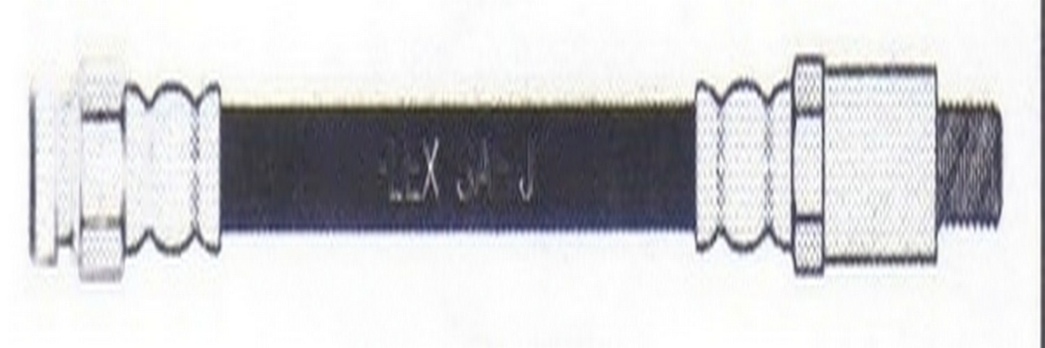 Manguera de freno flexible delantera