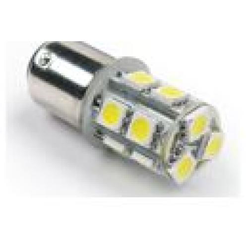 LAMPARA TIPO LED 1 POLO S25 BA15S BAY15D 13LEDS 5050SMD 10002 STX