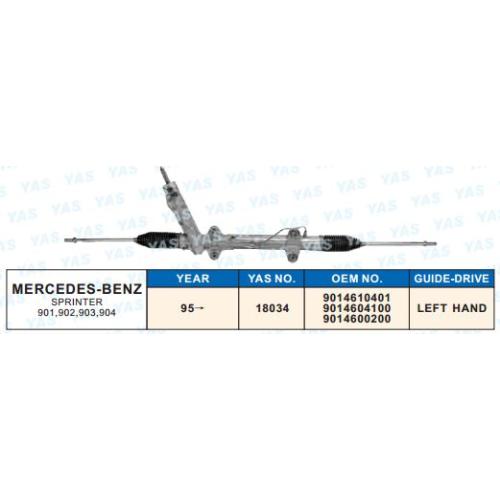 CREMALLERA HIDRAULICA MERCEDES SPRINTER 906 95...=9034YAS 9014610401-9014604100-9014600200