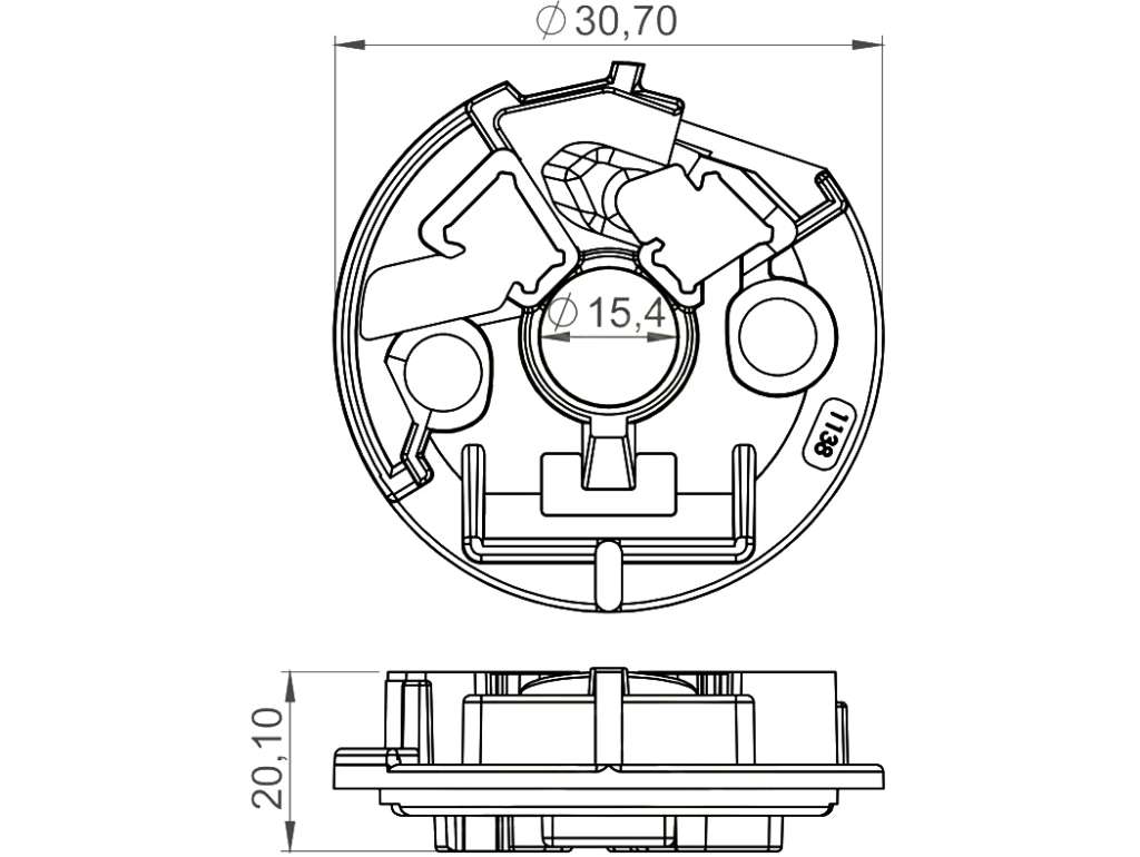 PORTACARBON ARRANQUE VALEO PE 205/CI AX/RE CLIO