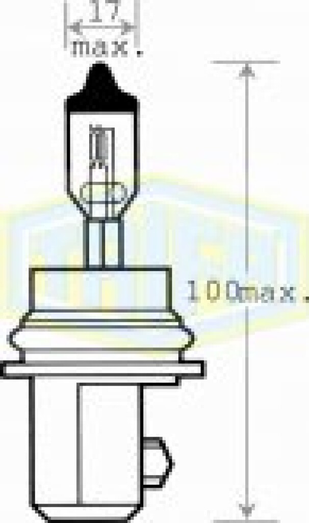Lámpara Halógena HB5 12V 65/55W