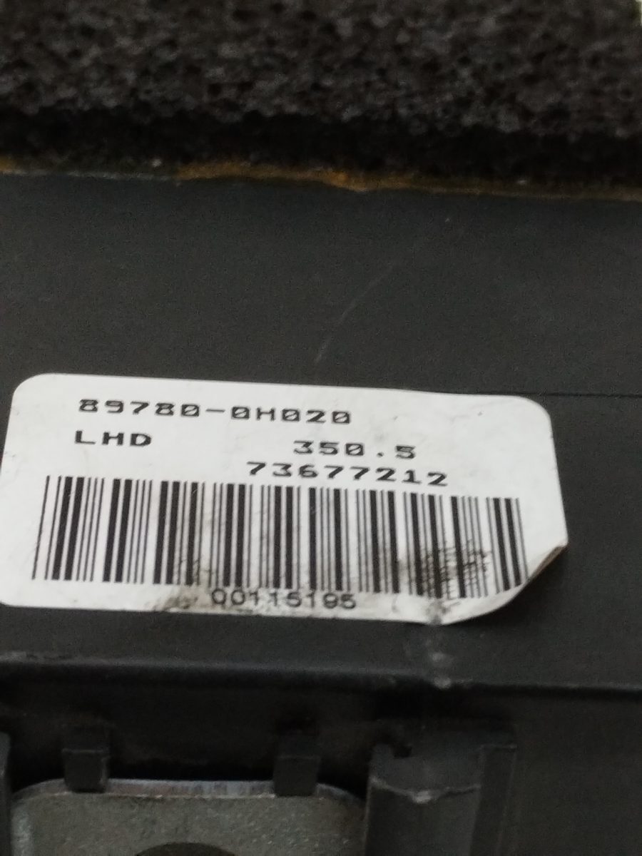 Centralita Inmovilizador Peugeot 107 2005-2014 Básico 1.0L 50kW 73677212