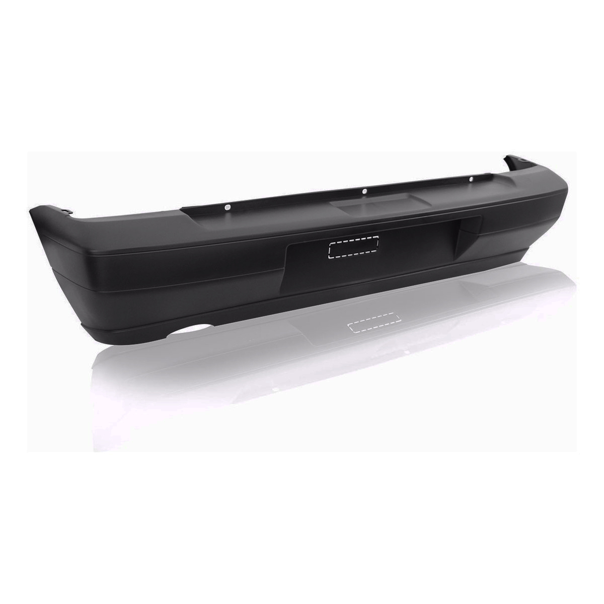 Paragolpe Trasero Negro Fiat Uno 2006 2013